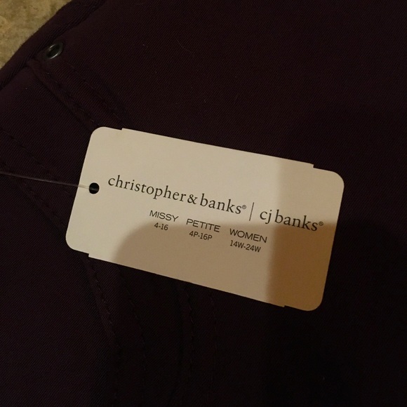 Christopher & Banks women’s straight leg pants 👖 - Picture 6 of 7